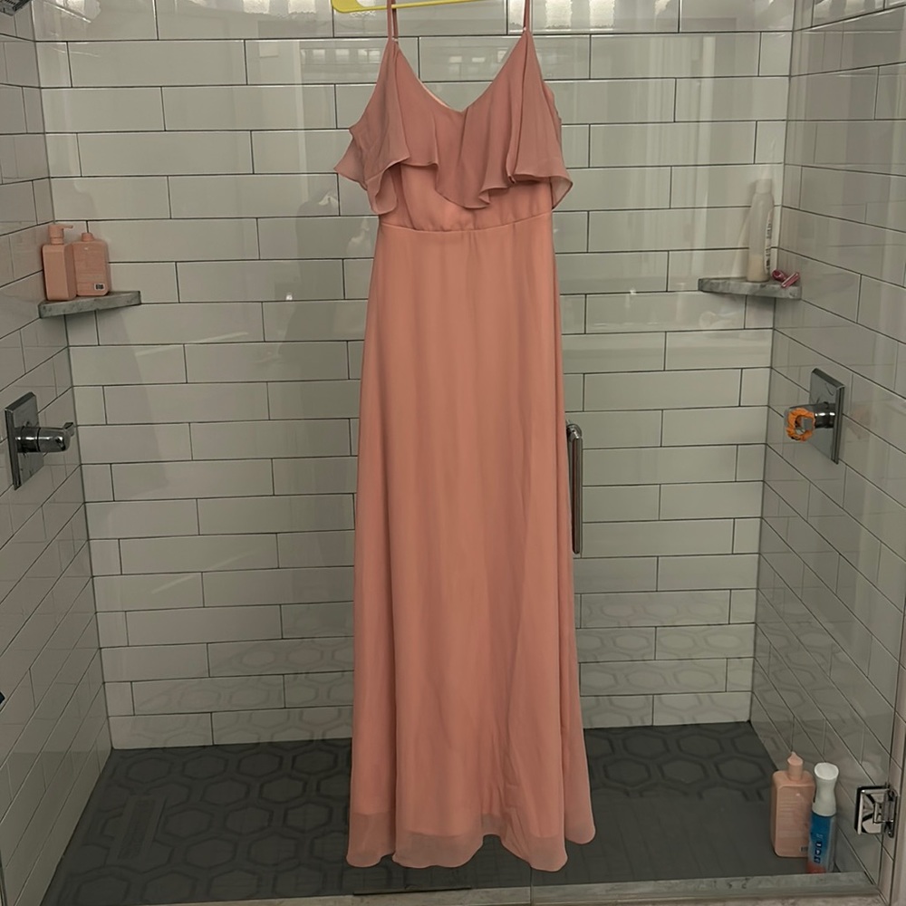 Birdy grey Jane convertible bridesmaid dress in dusty rose